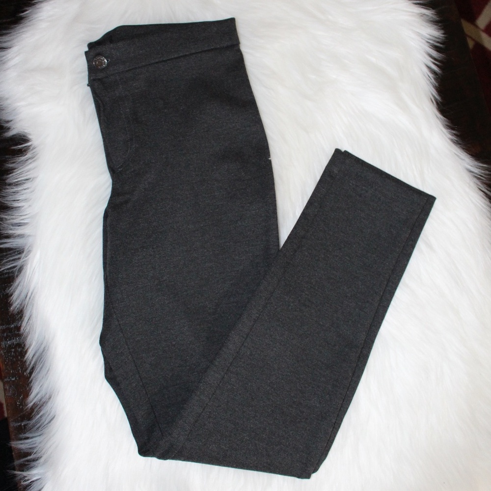 Banana Republic, dark gray dress skinny pants